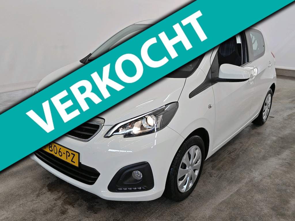 Peugeot 108 Peugeot 108 1.0 e-VTi 72pk Active | Pack Premium | Airconditioning | Bluetooth Carkit| Elek. ramen voor | PDC achter