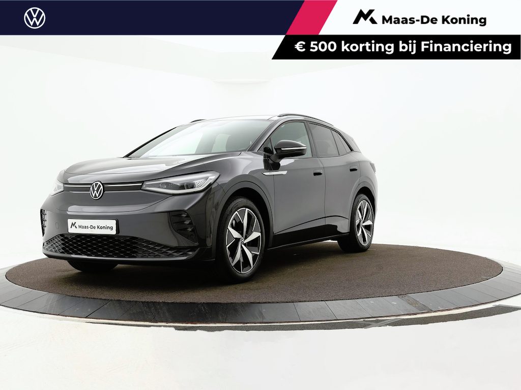 Volkswagen ID.4 GTX 299pk 4Motion 77 kWh · SOH 92,3% · Panoramadak · Apple/Android Car Play · Stuurwiel Verwarming · Navigatie · P-Sensoren · 20'' Inch ·
