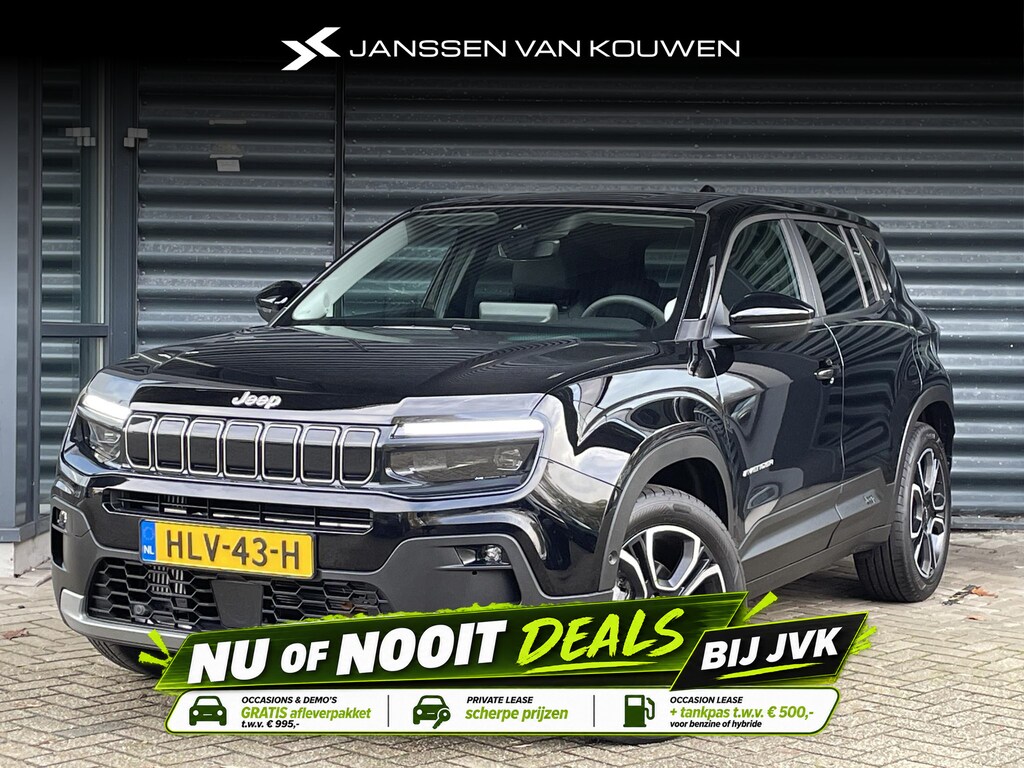 Jeep Avenger 1.2 e-Hybrid Summit Navigatie / Stoelverwarming / Trekhaak