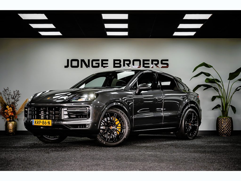 Porsche Cayenne Coupé 3.0 S E-Hybrid Black Edition Pano/InnoDrive/HUD/360/Luchtvering/Massage