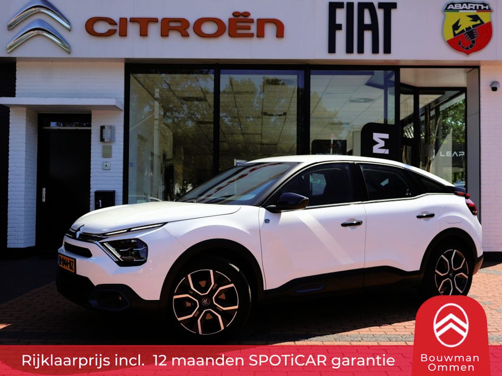 Citroën E-C4 EV 50kWh 136PK Automaat Feel, Rijklaarprijs | Camera | Navi by App | DAB+ | Lichtmetalen wielen