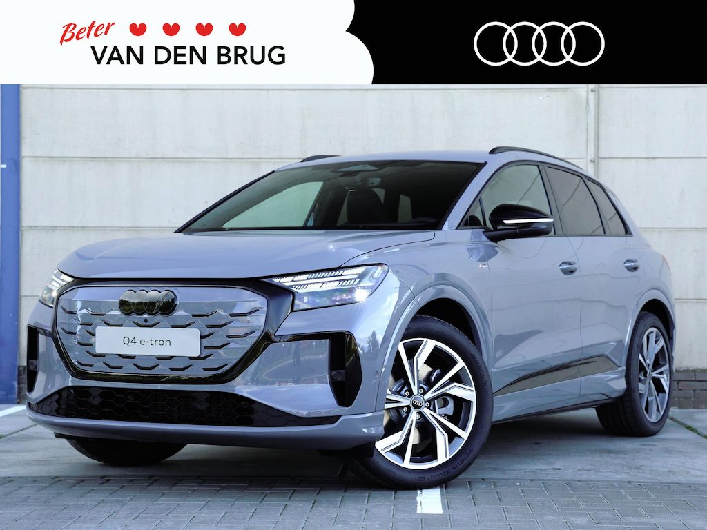 Audi Q4 e-tron S edition 82 kWh 286 PK | Tech plus pakket | Opbergpakket | Trekhaak |