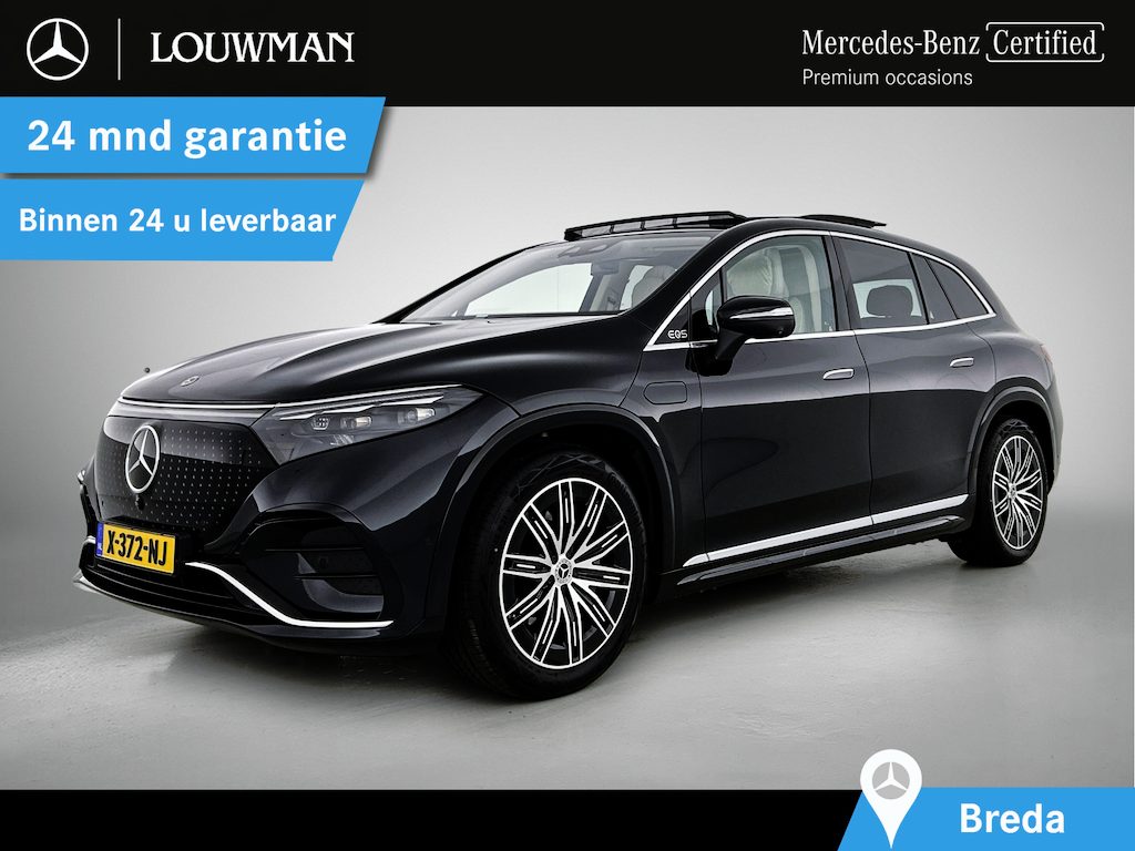 Mercedes-Benz EQS SUV 450+ AMG Premium plus 108 kWh | AMG Line | Panoramadak | Achterasbesturing | Distronic | Burmester® 3D-Surround. Inclusief 24 maanden MB Certified garantie voor Europa.