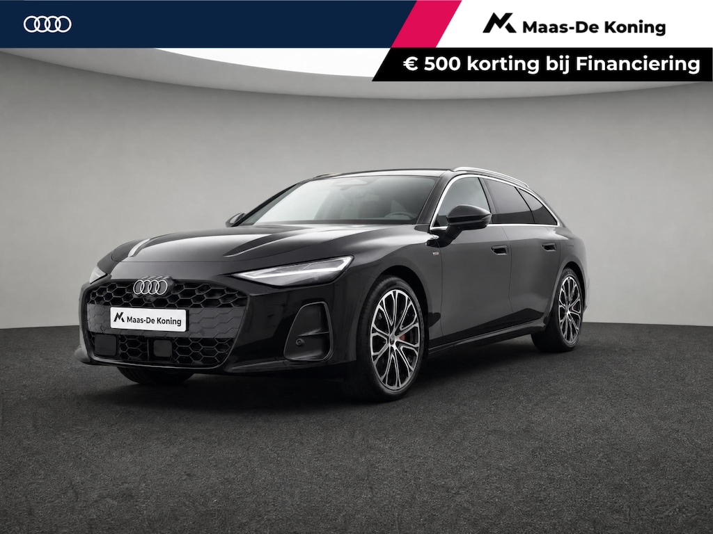 Audi A6 Avant 2.0 e-hybrid 299pk quattro Advanced edition · Panoramadak · Inklap. Trekhaak · Vierwielbesturing · Elek. Stoelen · Dodehoeksensor · Garantie t/m 08-12-2030 of 100.000km