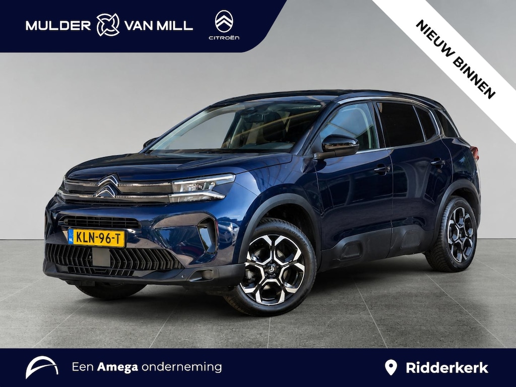 Citroën C5 Aircross Plus 1.2 Hybrid 145pk e-DSC6 | STOELVERW. | KEYLESS ENTRY | CAMERA | NAVI | VELOURS | VERSCHUIFBARE ACHTERBANK | CLIMA | CRUISE CONTROL |
