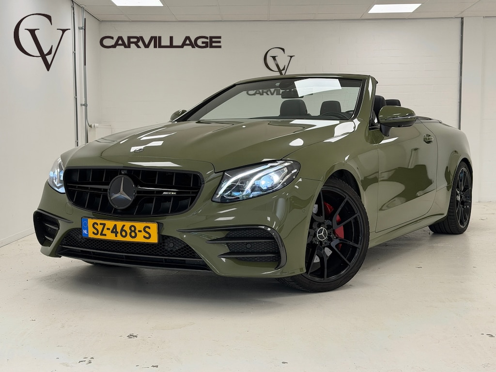 Mercedes-Benz E-klasse Cabrio 200 AMG Premium+ | Trekhaak | Burmester | Airscarf | Wrap |