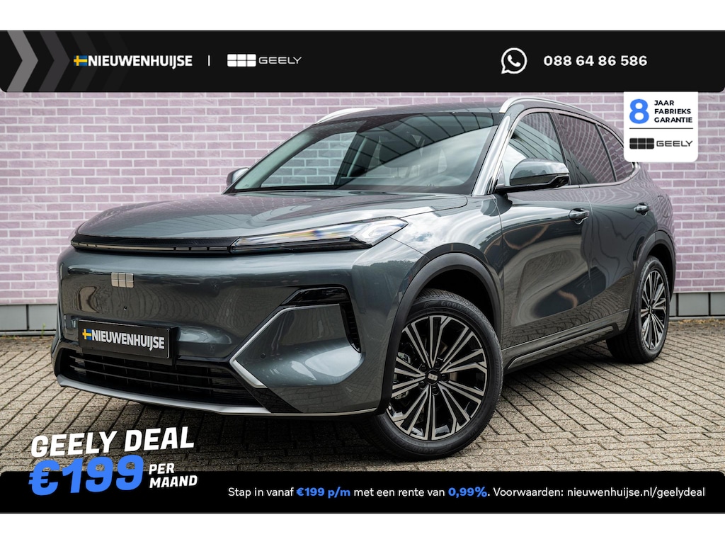Geely Starray EM-i 1.5 Max+ | 136km Elektrisch bereik | Stoelverwarming voor + achter | 360 camera | Flyme premium sound | Panoramadak | Massage stoelen | Stuurverwarming |