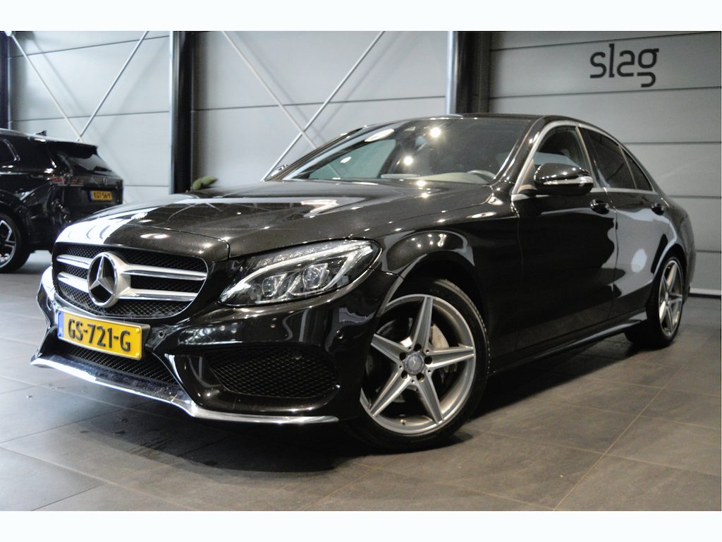 Mercedes-Benz C-klasse 180 AMG Pakket leer camera cruise trekhaak 18 inch !!