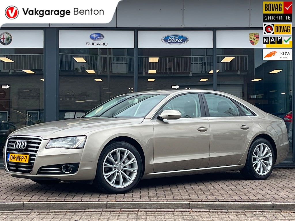 Audi A8 3.0 TFSI 290pk Quattro Pro Line+ | Youngtimer | Schuifdak | Nachtzicht assistent | Adaptive Light | Dubbel Glas | Bose