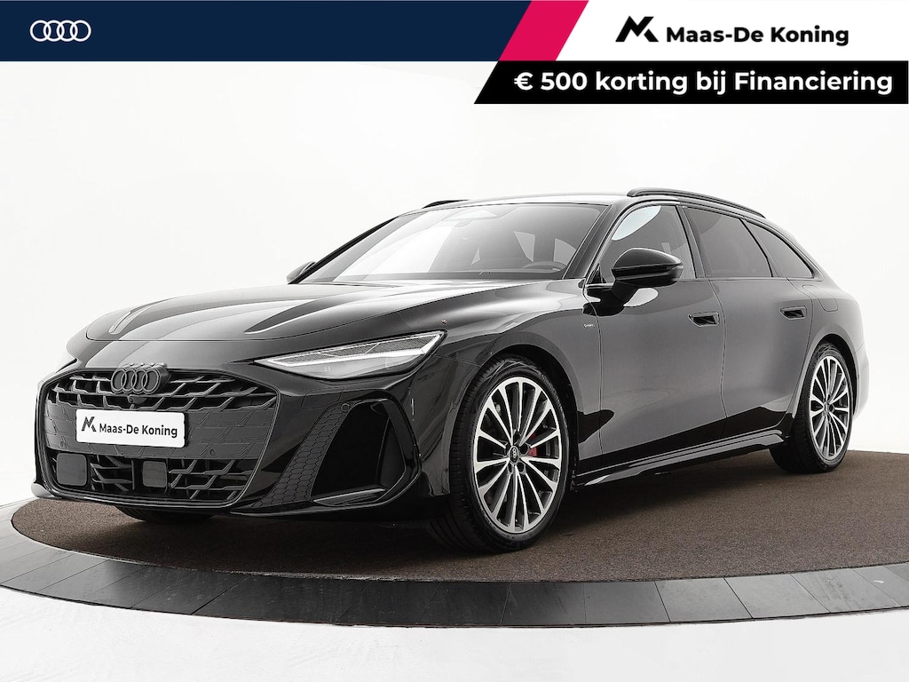 Audi A6 Avant 2.0 367pk S-tronic e-hybrid Quattro S edition Comp · 360 Camera · Wegklapbare Trekhaak · Elek. Voorstoel · Elek. Achterklep · 20'' Inch · Garantie t/m 11-12-2030 of 100.000km