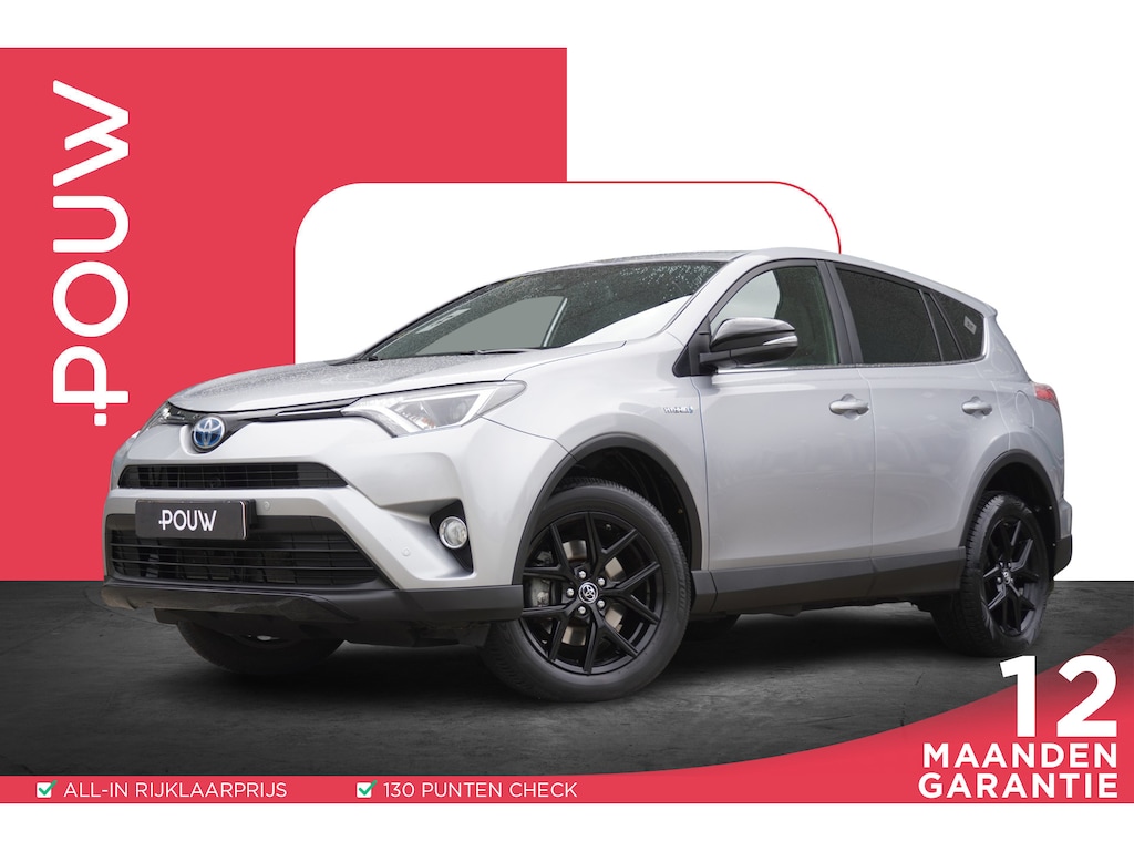 Toyota RAV4 2.5 Hybrid 197pk Black Edition | Panoramadak | ACC | Stoelverwarming | Lederen bekleding