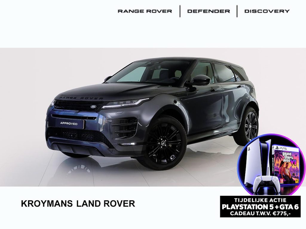 Land Rover Range Rover Evoque 1.5 P270e PHEV AWD Dynamic SE | Pixel Led | Black Pack | Cold Climate Pack