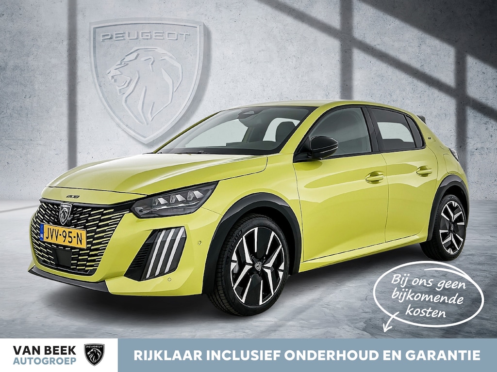 Peugeot 208 Hybrid 110pk Automaat GT | Rijklaar | Adaptief Cruise Control | Navigatie | 360 camera |