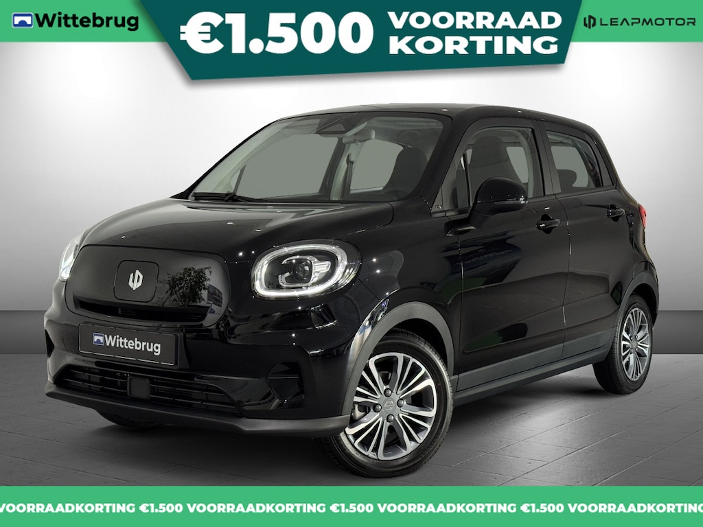 Leapmotor T03 Design 37.3 kWh Volledig Elektrisch met 265 km WLTP Range, Airconditioning, Panoramadak, Adaptive Cruise Control en Uit voorraad leverbaar!