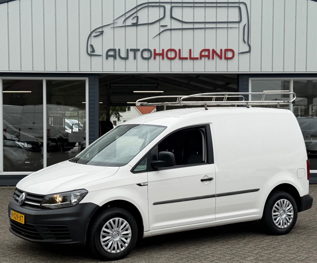Volkswagen Caddy 2.0 TDI 55KW 75PK EURO 6 AIRCO/ TREKHAAK/ RVS IMPERIAAL/ ORIGINEEL AUDIO/ 100% DEALERONDERHOUDEN