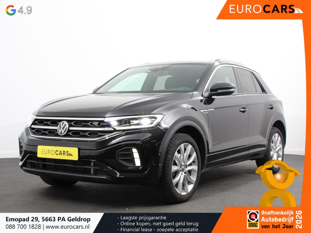 Volkswagen T-Roc 1.5 eTsi R-Line Edition Automaat Camera Navigatie Apple Carplay/Android Auto Climate control Lichtmetalen Velgen Extra Getint Glas Lichtmetalen Velgen Voorstoelen verwarmbaar