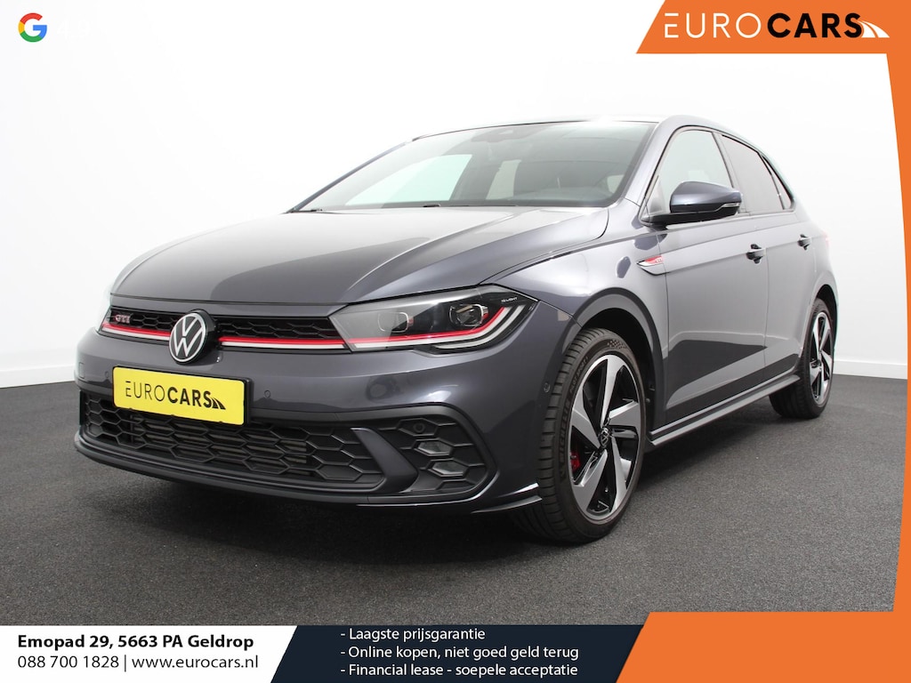 Volkswagen Polo 2.0 TSI GTI 207pk Automaat Digitale Cockpit Navigatie Appel Carplay/Android Auto Climate Control Extra getint Glas Stoelverwarming Dab Led Adaptive Cruise Control