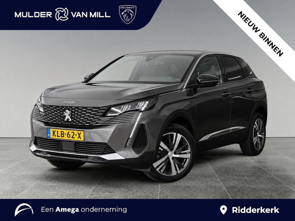 Peugeot 3008 Allure Pack 1.2 Hybrid 145pk e-DCS6 | CAMERA | STOELVERW. | NAVI | ALL-SEASONBANDEN | PARKEERSENSOR V+A | DAB+ | CLIMA | CRUISE CONTROL |