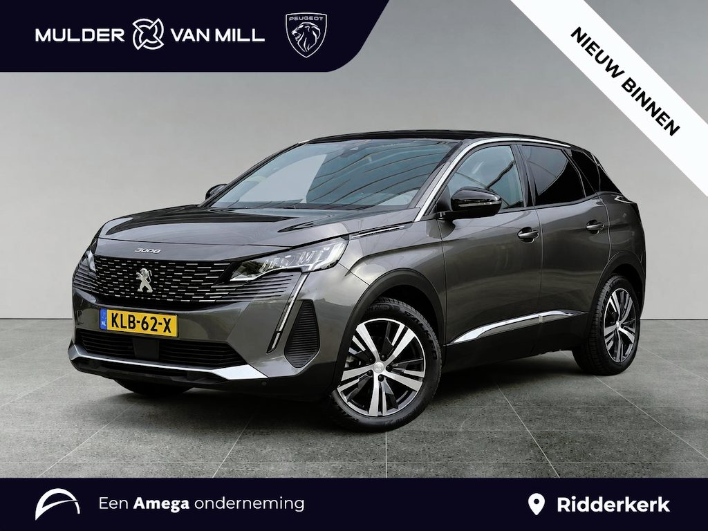 Peugeot 3008 Allure Pack 1.2 Hybrid 145pk e-DCS6 | CAMERA | STOELVERW. | NAVI | ALL-SEASONBANDEN | PARKEERSENSOREN V+A | DAB+ | CLIMA | CRUISE CONTROL |