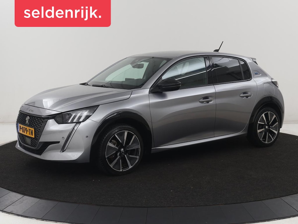 Peugeot e-208 EV GT 350 50 kWh | SOH 92,2% | Half leder | Stoelverwarming | Navigatie | Climate control | Carplay | Camera | Park assist