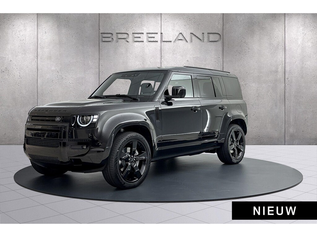 Land Rover Defender 110 P300e Dynamic SE Edition | Panoramadak | Cold Climate Pack | 22" Gloss Black Santorini Black/Ebony