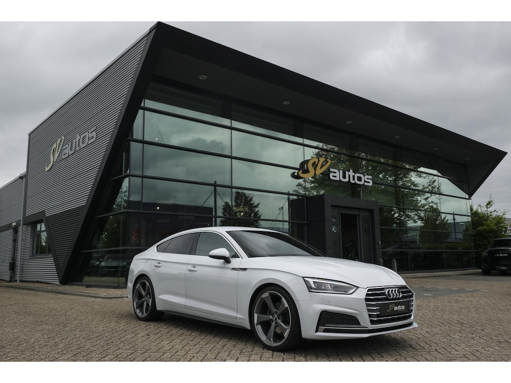 Audi A5 Sportback 2.0 TFSI 190pk S-line Carplay 20" LMV Rotor Leder Sportstoelen Led Stoelverwarming