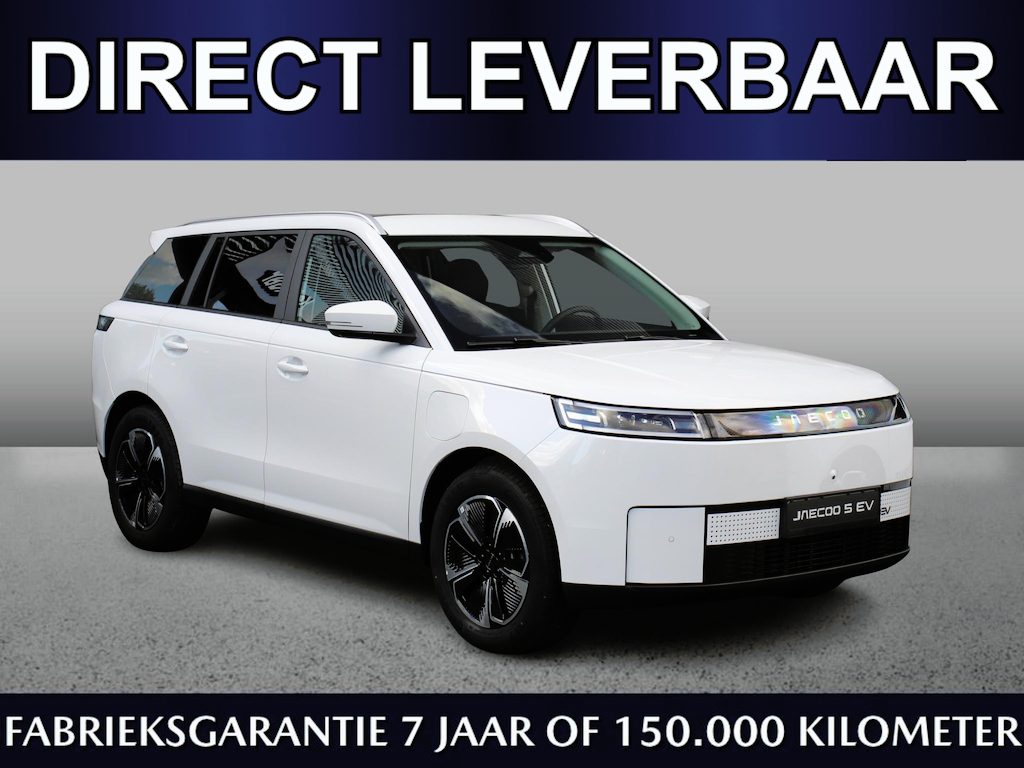 Jaecoo 5 EV Exclusive 61 kWh | Direct leverbaar | €750,- inruilvoordeel* | Navi | Keyless | Pano | Adaptive | CarPlay | 360 CAM