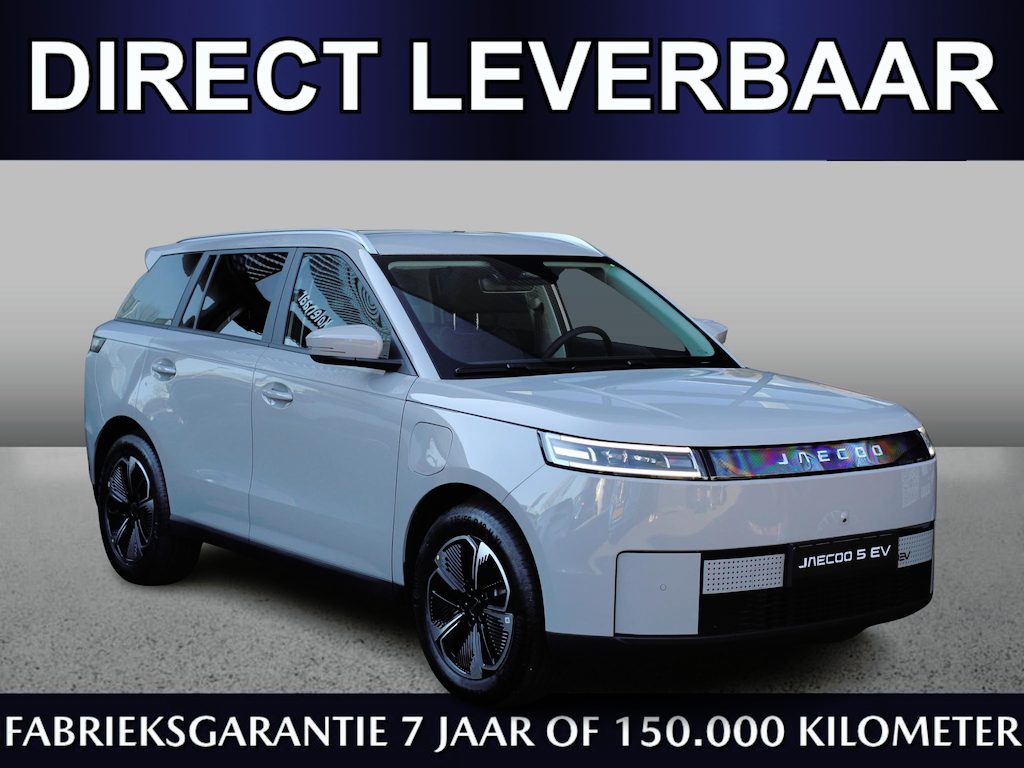 Jaecoo 5 EV Exclusive 61 kWh | Direct leverbaar | €750,- inruilvoordeel* | Navi | Keyless | Adaptive | CarPlay | 360 CAM | Pano
