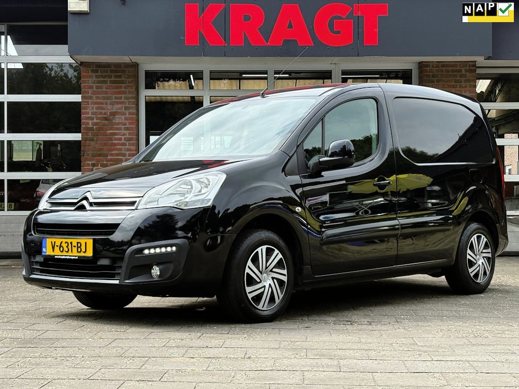 Citroën Berlingo 1.6 BlueHDI 100 Business Economy S&S|EURO6|NAP|AUTOMAAT|airco|cruise|radio|drie zitplaatsen
