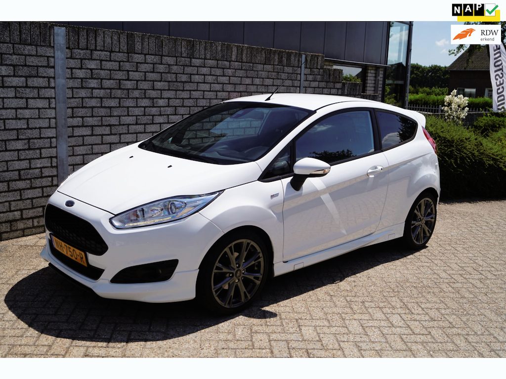 Ford Fiesta 1.0 EcoBoost ST Line 3 Deurs Sportst Navi Clima Cruise Sfeerverlichting PDC LMV ENZ NL Auto.