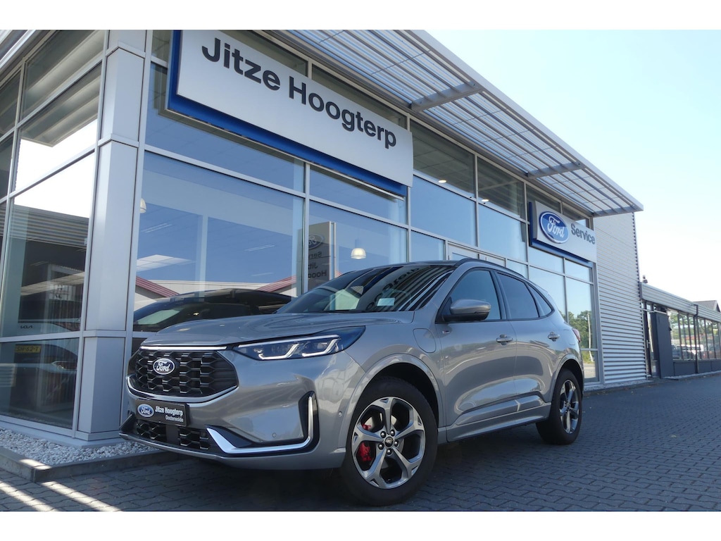 Ford Kuga 2.5 PHEV ST-Line X ELEKT. TREKHAAK (2.100KG), HUD, MEMORY, 360° CAMERA, MATRIX, AGR, WINTER PACK, ADAPT. CRUISE, CLIMA, NAVI, PDC V&A, APPLE CARPLAY/ANDROID AUTO, BLIS, KEYLESS, ELEKT. ACHTERKLEP, ELEKT. STOELEN, 9.303KM