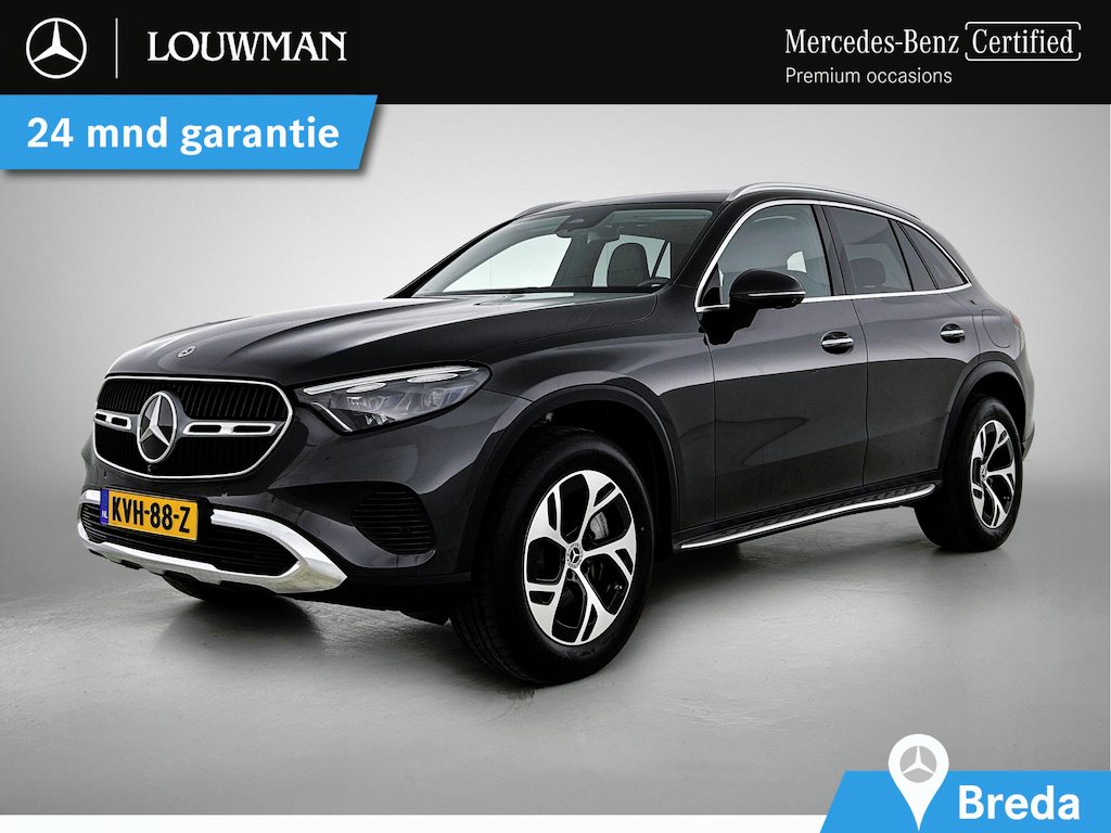 Mercedes-Benz GLC 300 e 4MATIC Plug-In Hybride | Trekhaak | Memory stoelen | Stuur en Stoelverwarming | Dode Hoek Ass. | CarPlay | Parkeerpakket met 360°-camera. Inclusief 24 maanden MB Certified garantie voor Europa.