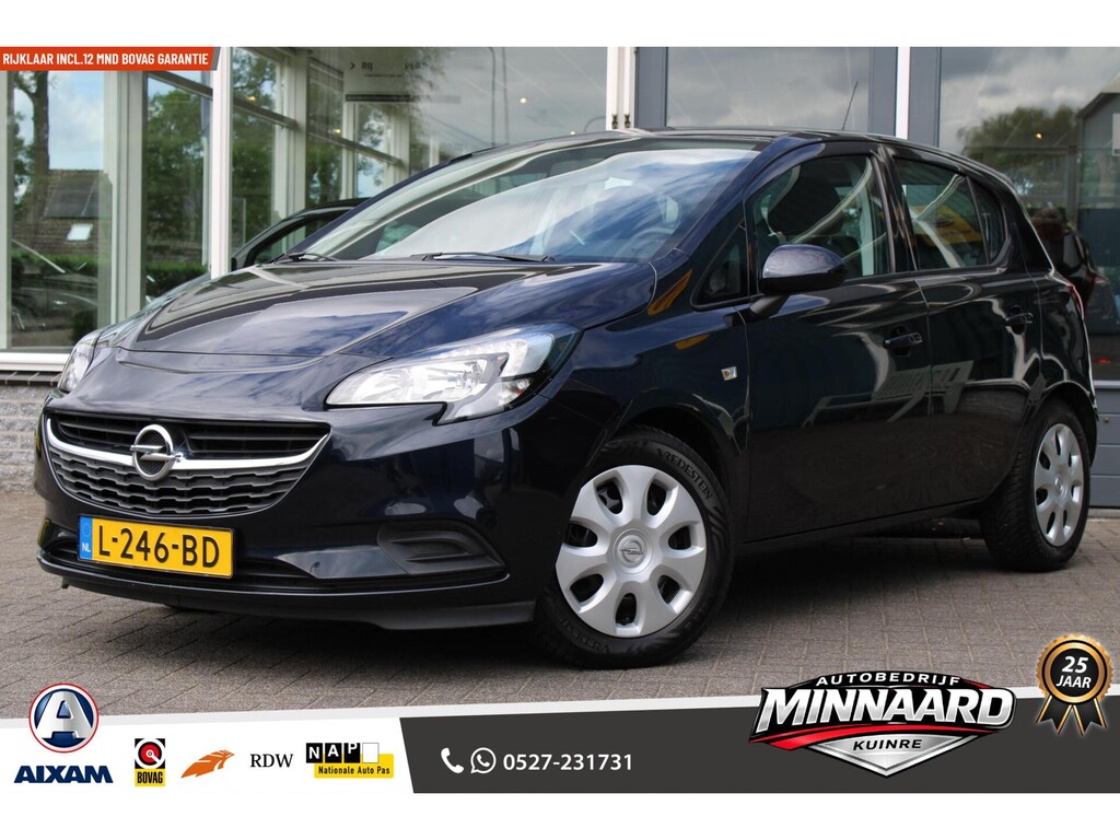 Opel Corsa 1.4 Edition|Airco|Stoel en Stuur verwarming|Bluetooth|