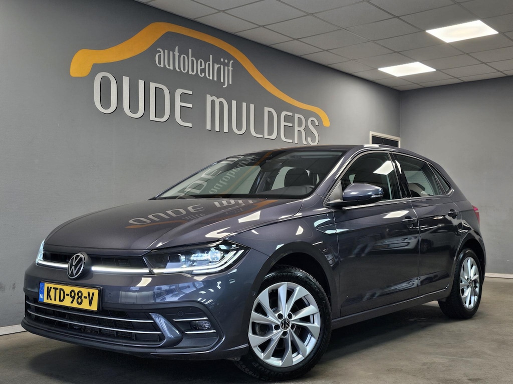 Volkswagen Polo 1.0 TSI Style | IQ Light | Adaptive cruise | Keyless | Digidash | Clima | Side assist | Parkeersensoren |