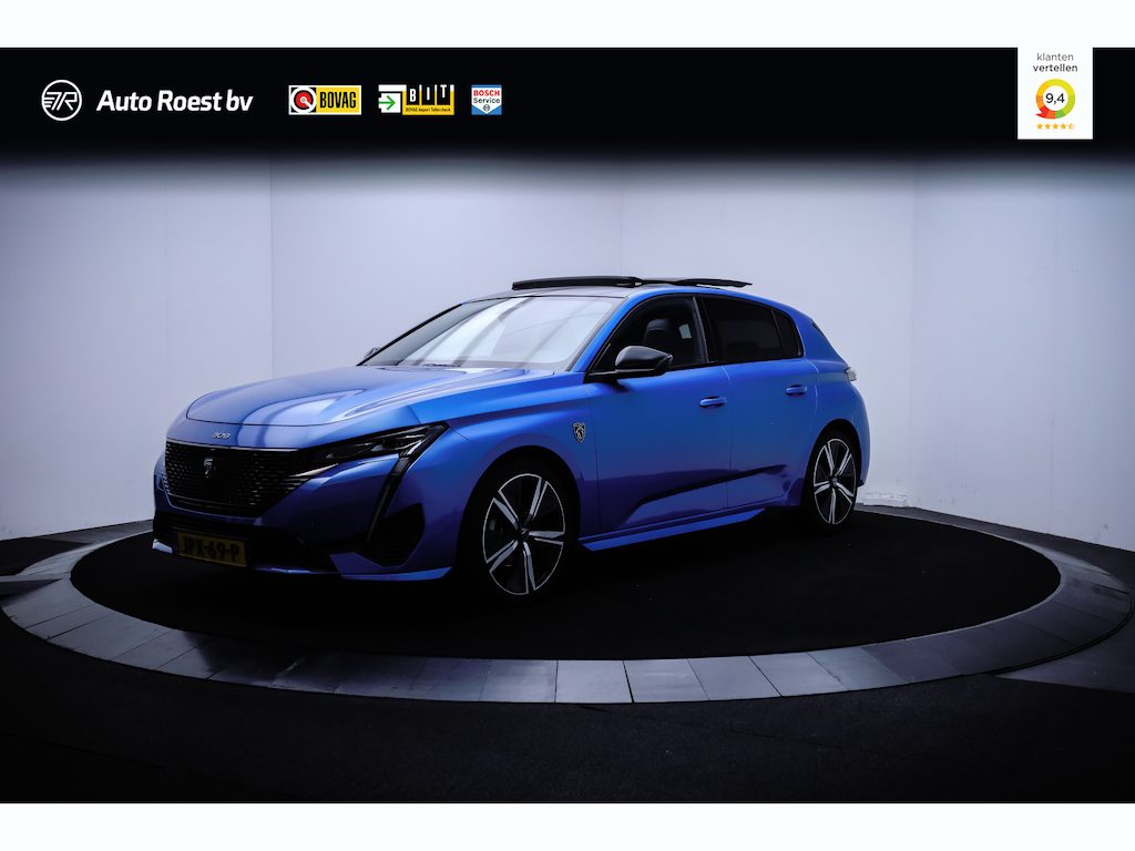 Peugeot 308 1.2T Aut. GT- Pack Business PANO | MATRIX LED | ACC | STUUR+STOELVERW | CAMERA | CARPLAY | AFN TREKHAAK | BLINDSPOT | LMV 18''