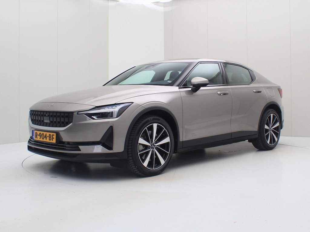 Polestar 2 Long Range Single Motor 231PK 78 kWh 93,5% SoH [ WARMTEPOMP+CRUISE+PLUS PACK+PANORAMADAK+STOELVERWARMING V/A+STUURVERWARMING ]