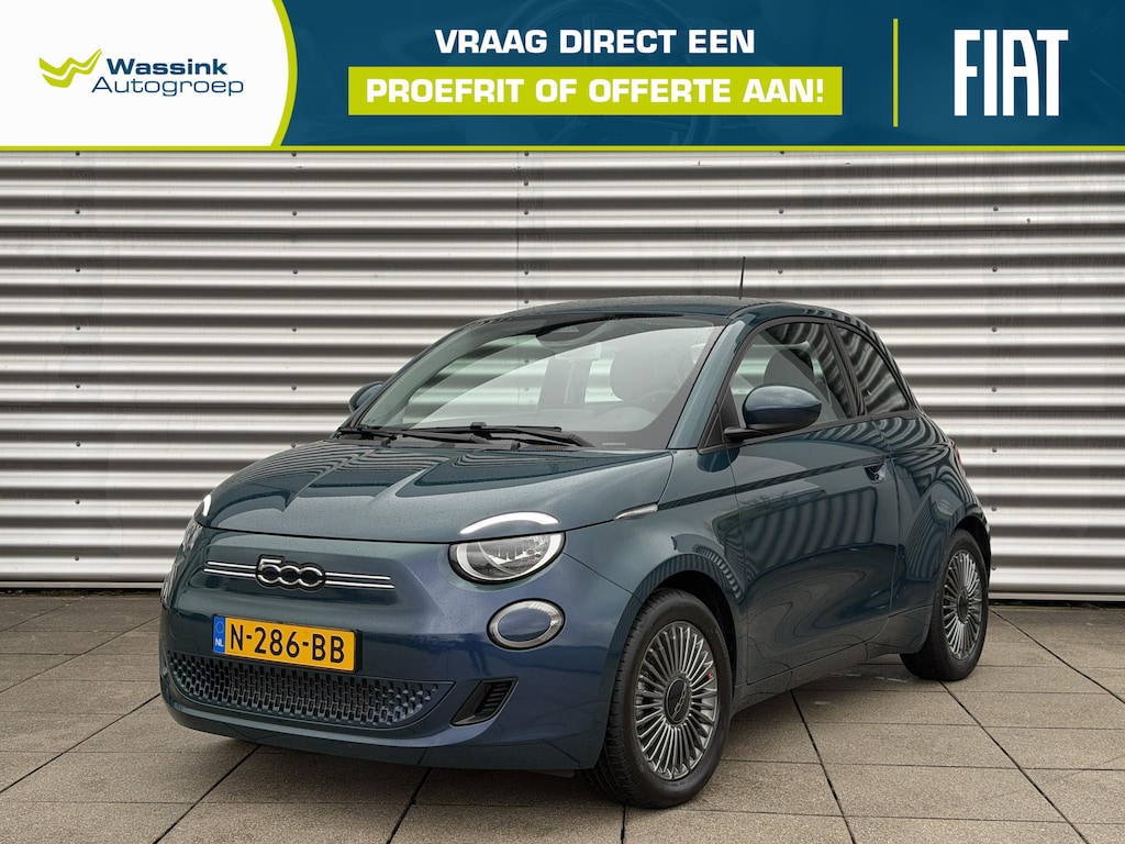 Fiat 500 Passion 42 kWh SOH 93,9% | Airco | Cruise Control | 16 Inch Velgen