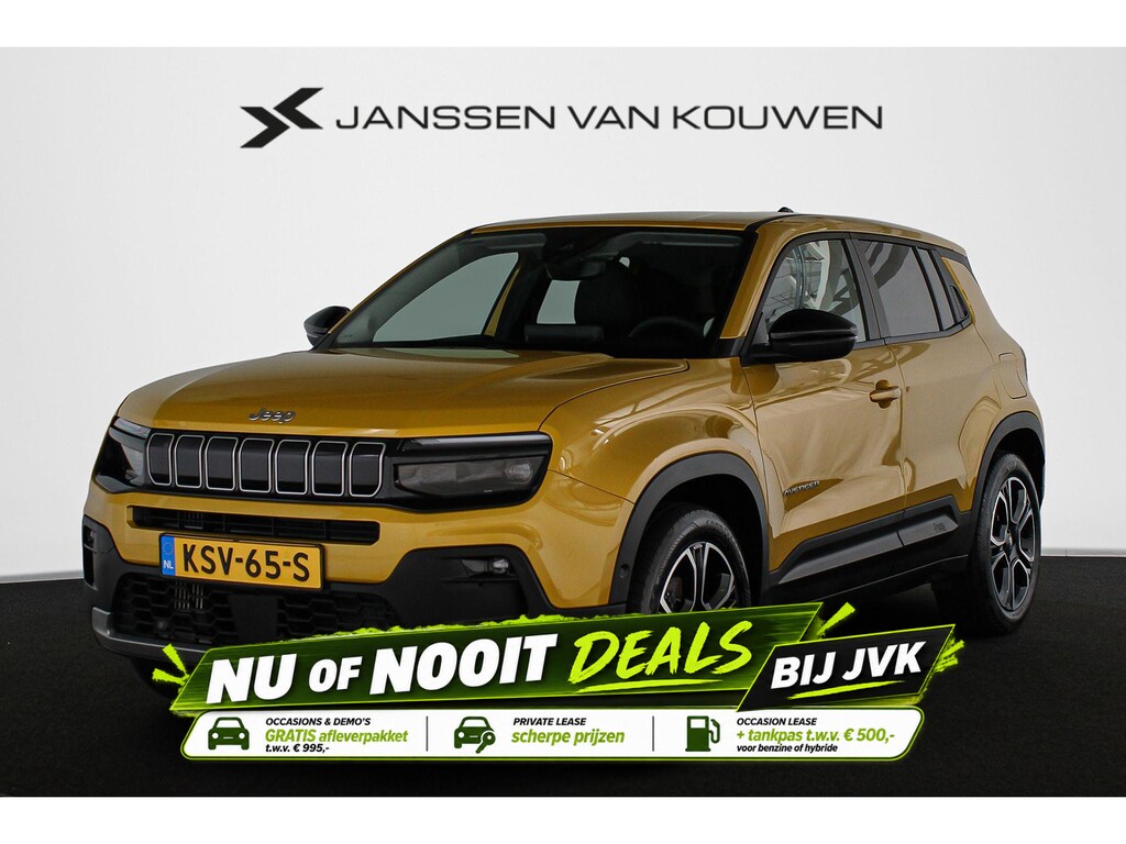 Jeep Avenger 1.2 e-Hybrid Summit Keyless JBL Elektrische Achterklep Achteruitrijcamera