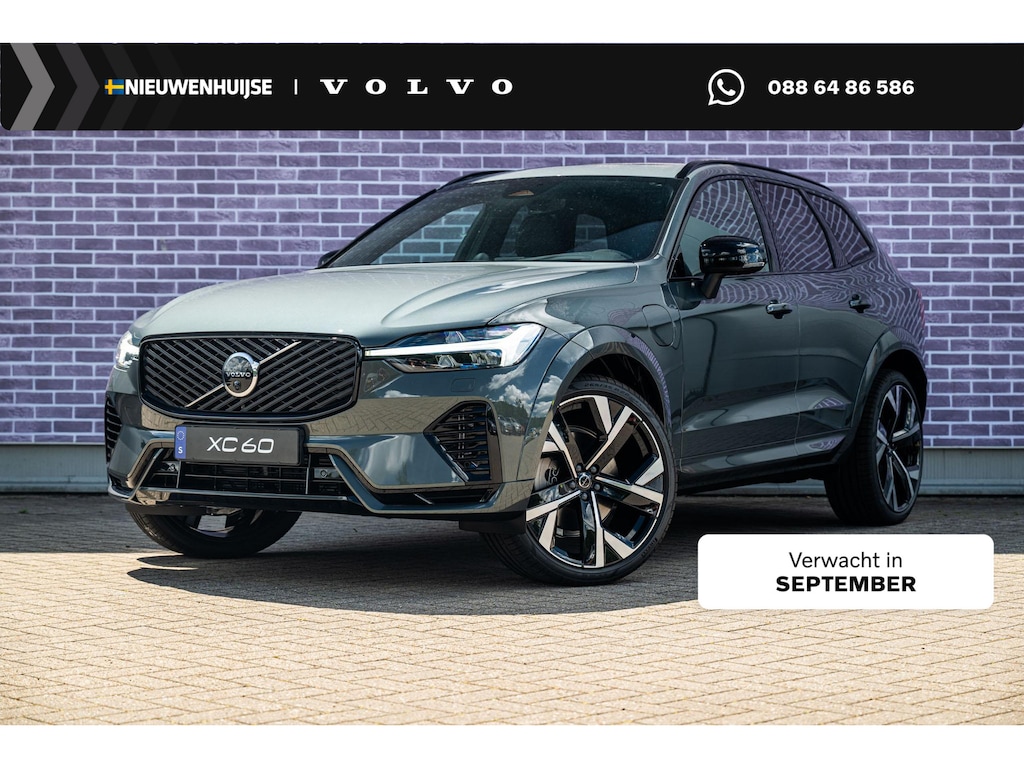 Volvo XC60 2.0 T8 Plug-in hybrid AWD Ultra Dark Executive Edition | Bowers & Wilkins | Luchtvering | 22" | Massagefunctie voorstoelen | Zwarte hemelbekleding | Head-Up Display | Getint Glas | Memory Seats |