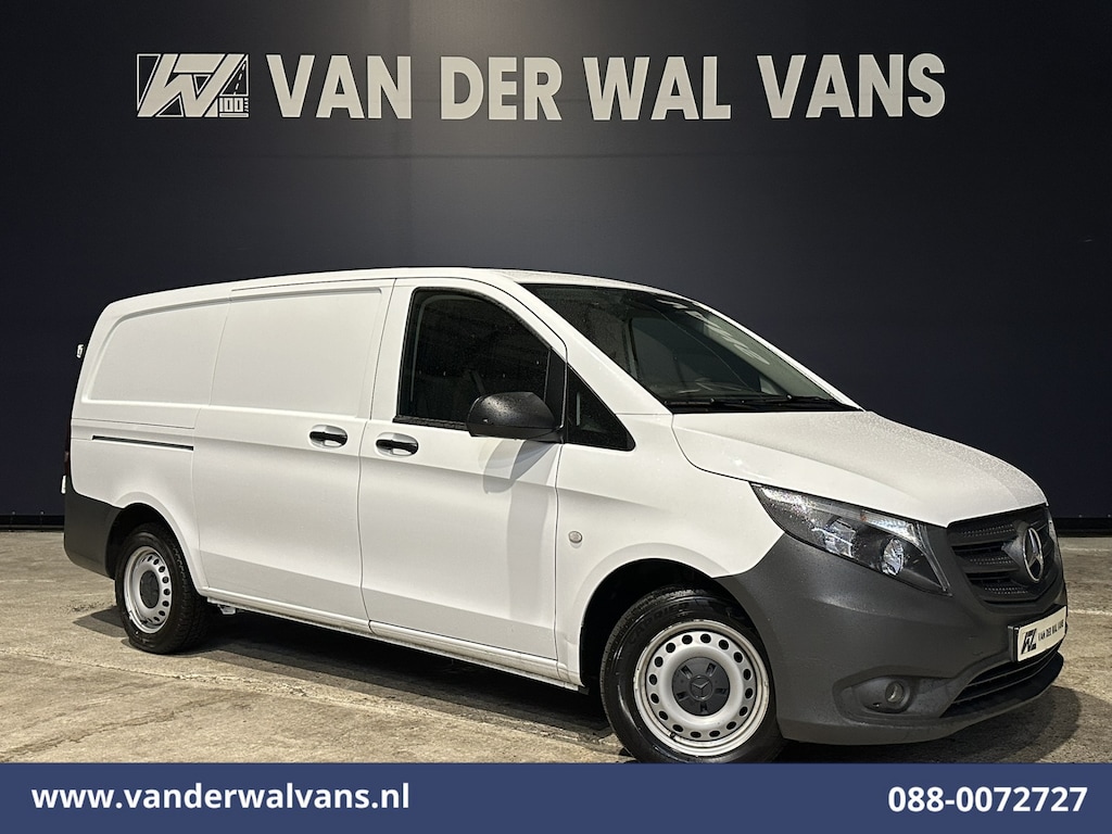 Mercedes-Benz Vito 116 CDI 164pk L2H1 Euro6 Airco | Camera | Apple Carplay | Cruisecontrol Android Auto, Bijrijdersbank