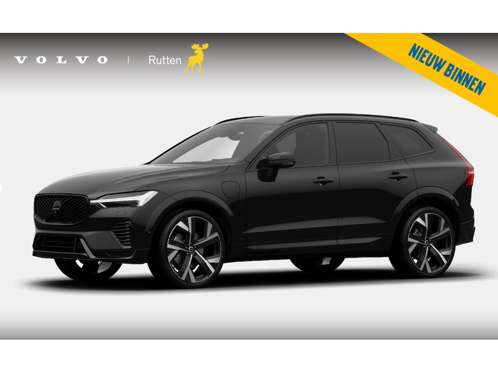 Volvo XC60 T8 406PK Automaat Plug-in Ultra Black Edition Exec Luchtvering/ Bowers & Wilkins/ Stoelventilatie/ Stoelverwarming voor en achter/ Stuurverwarming/ 22" Diamond Cut velgen/ Google infotainment/