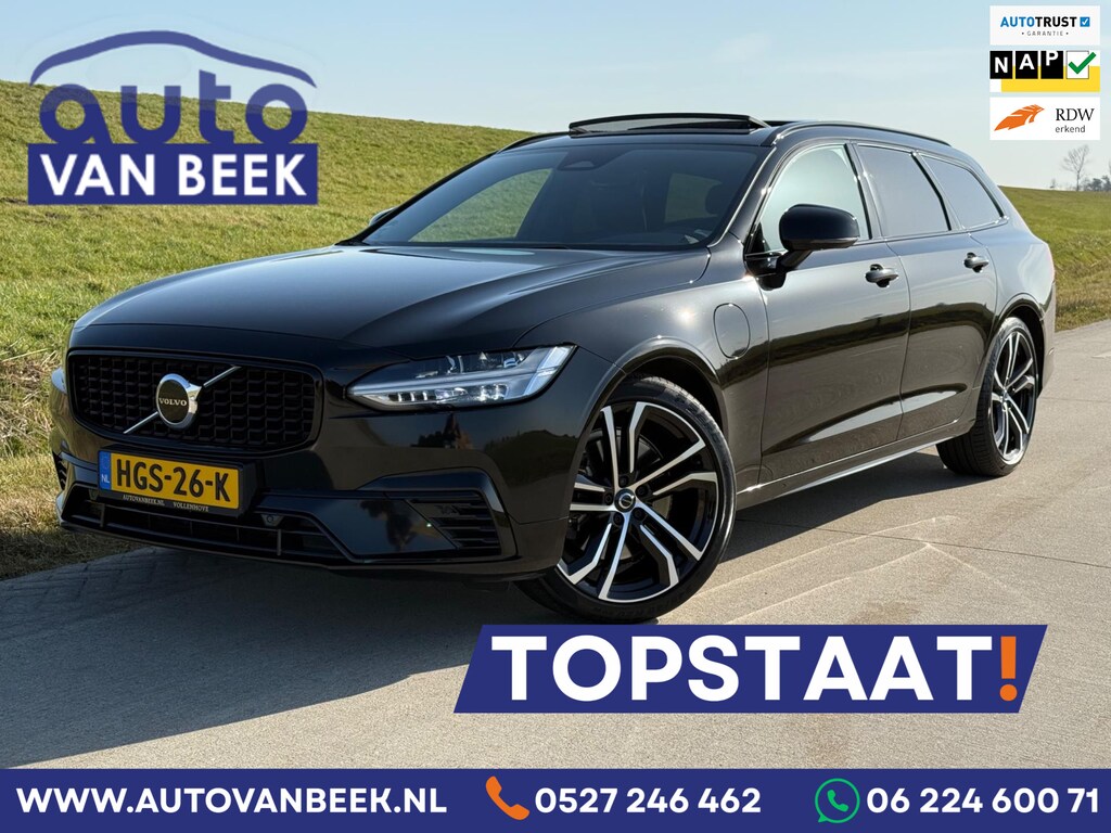 Volvo V90 2.0 T8 AWD R-Design|Facelift|H+K|Luchtvering|Pano|360