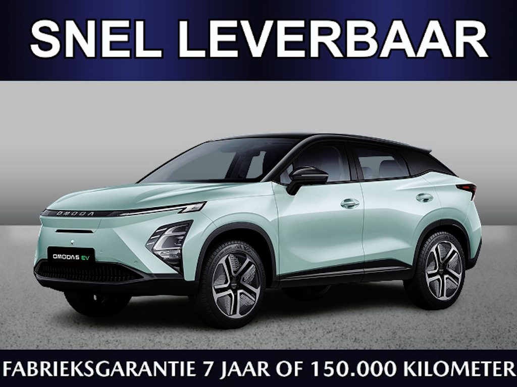 Omoda 5 EV Premium 61 kWh | Snel leverbaar | €750,- inruilvoordeel* | 430km range | 18%bijtelling | Adaptive cruise | Navi | Keyless | 360 cam | CarPlay