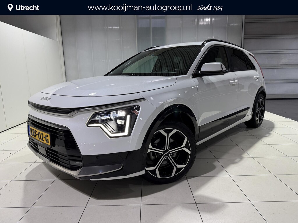 Kia Niro Hybrid 1.6 GDi DynamicPlusLine 18 inch, Stoel en Stuur verwarming, Apple Carplay/Android Auto, Navigatie, Camera.
