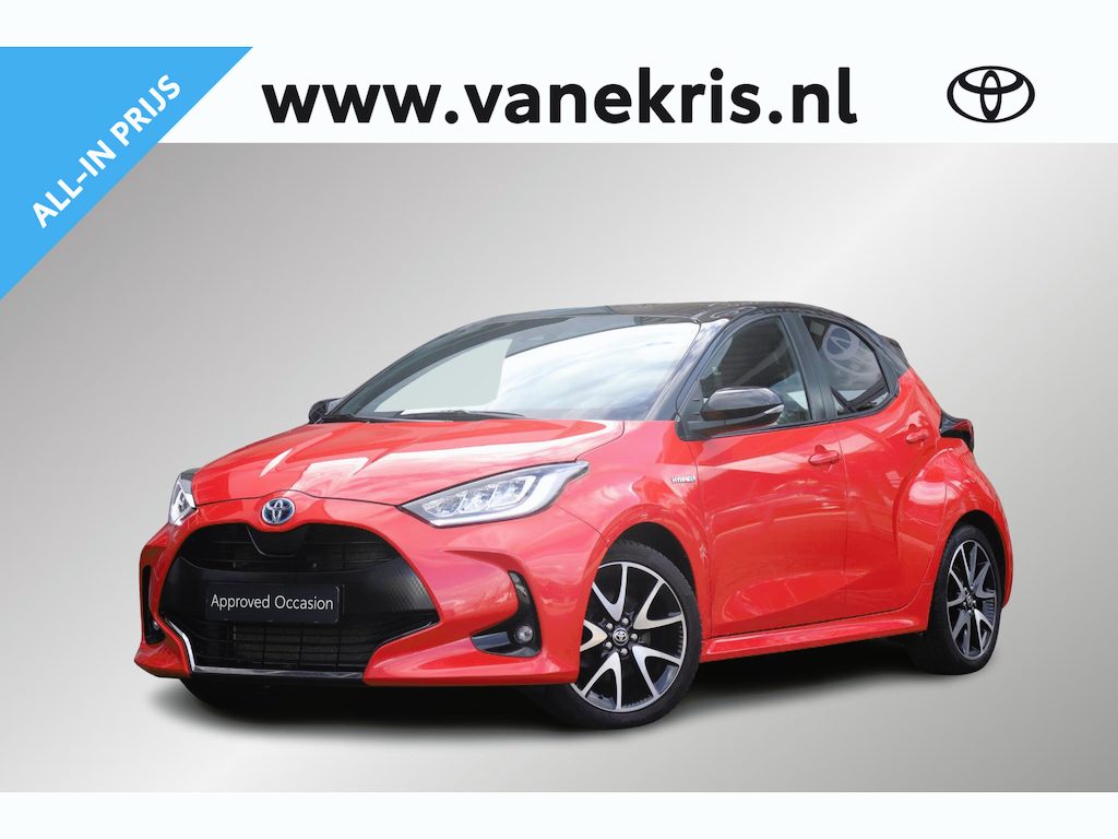 Toyota Yaris 1.5 Hybrid Launch Edition, Head Up Display, Stoelverwarming, stuurverwarming, Apple Carplay / Android Auto,