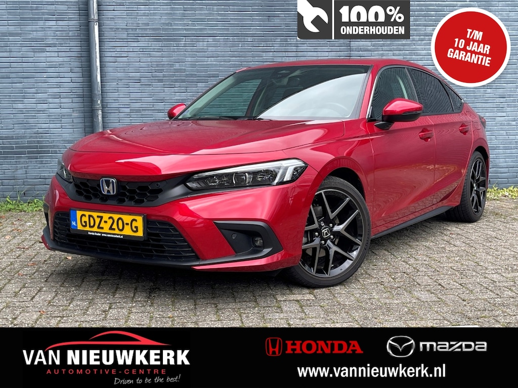 Honda Civic 2.0 HYBRID 184PK Automaat Advance | BOSE Audio | Panoramisch Dak | Leer | Navi & Carplay | Adaptieve Cruisecontrol | Blinspot |