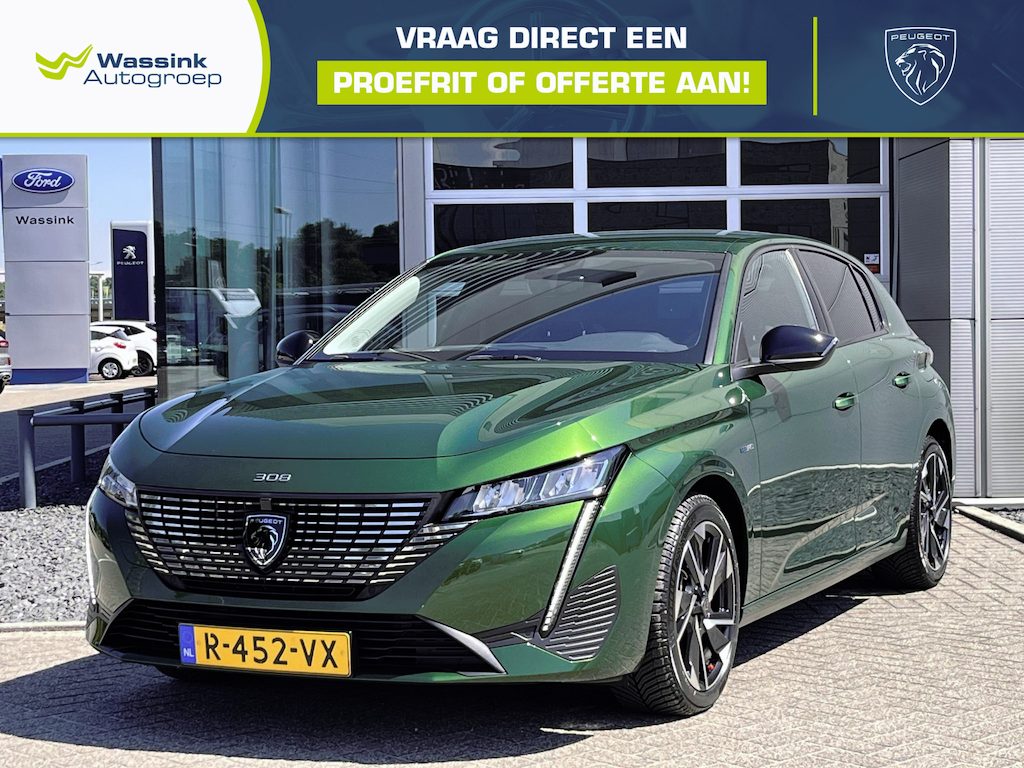 Peugeot 308 1.6 HYbrid 180 Allure Pack Business Plug in Hybrid | Navigatie | Camera | Afneembare trekhaak | Climate Control | Apple Carplay | Android Auto |