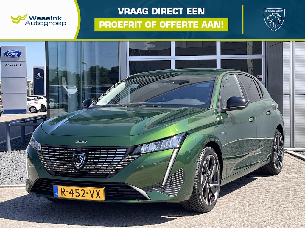 Peugeot 308 1.6 HYbrid 180 Allure Pack Business Plug in Hybrid | Navigatie | Camera | Afneembare trekhaak | Climate Control | Apple Carplay | Android Auto |