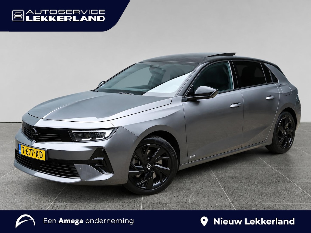 Opel Astra Ultimate 1.6 Hybrid 180pk EAT8 | NAVI | SCHUIF/KANTELDAK | CAMERA V+A | CLIMA | STOEL + STUURVERW. | HUD |