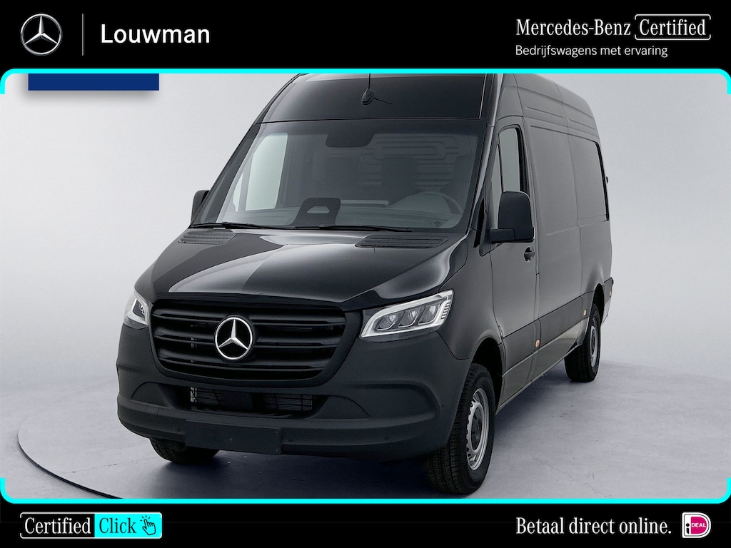 Mercedes-Benz Sprinter 319 1.9 CDI L2H2 Pro Navigatie Parkeerpakket Stoelverwarming Trekhaak Led high performance